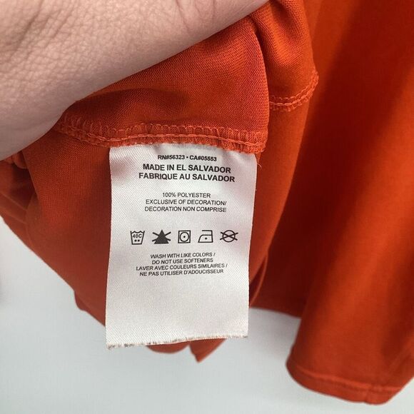 Men’s Nike Clemson Tigers Long Sleeved‎ Performance Tee Shirt- orange - XXXL - Picture 6 of 8